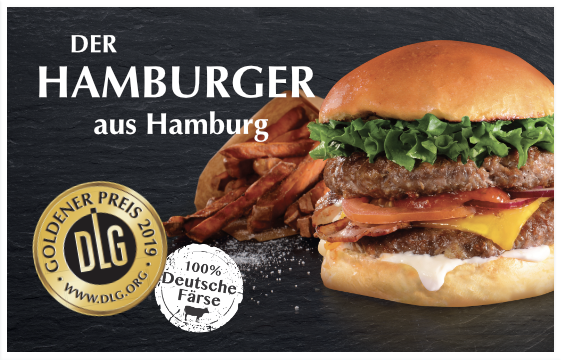 Hamburger 2019 DLG Gold praemiert