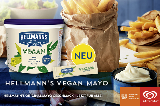 Unilever Banner Hellmann’s vegane Mayo Innovationen