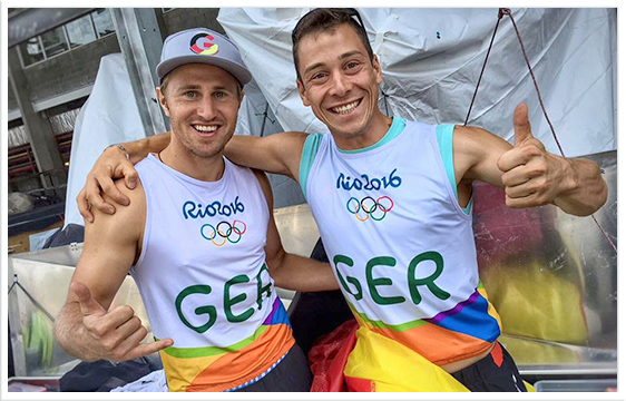 Mattfeld Sponsoring Segler Olympische Spiele in Rio 2016