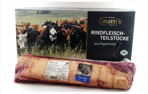 unser neuer Premium Karton für argentiniesches Rindfleisch