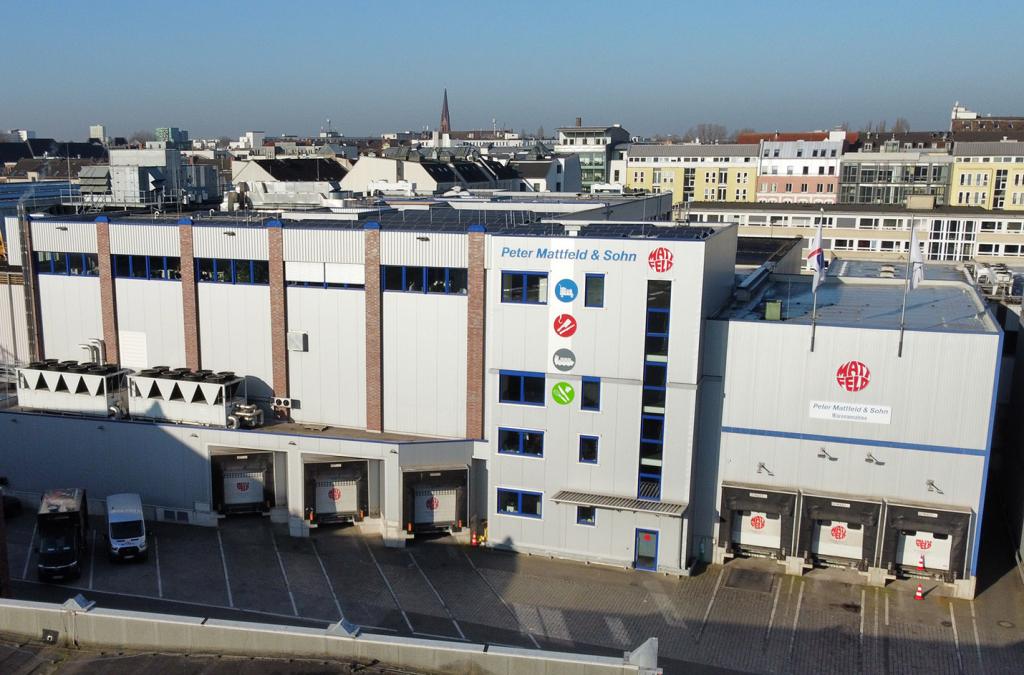 Mattfeld Gebäude Außenansicht
