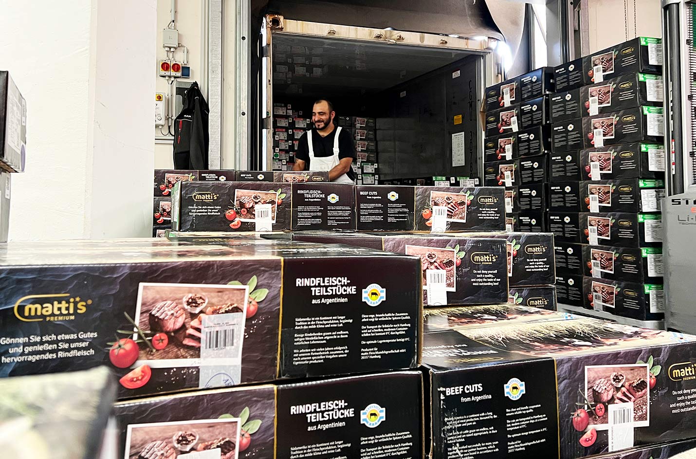 Mattfeld high-bay warehouse